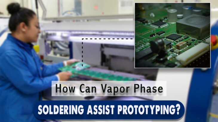 Vapor phase soldering assist prototyping