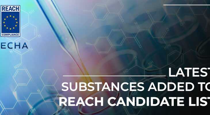 Latest Substances Added to REACH Candidate