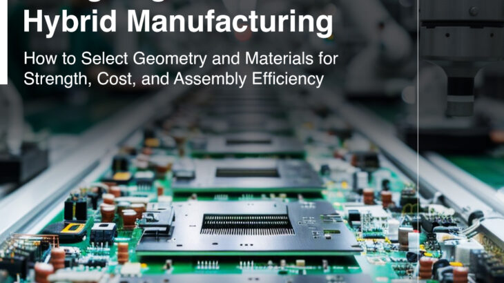 Designing for Additive & Hybrid Manufacturing: How to Select Geometry and Materials for Strength, Cost, and Assembly Efficiency